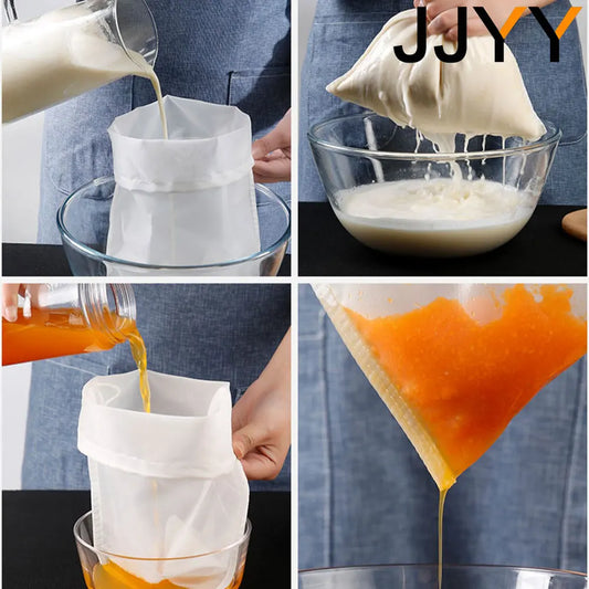 JJYY Bier Homebrew Filterzak - Nylon gaaszeef voor brouwen en juicen