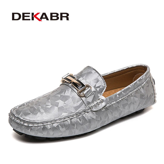 DEKABR Luxus-Loafer für Herren – handgefertigte Slip-On-Schuhe für formelle Anlässe 
