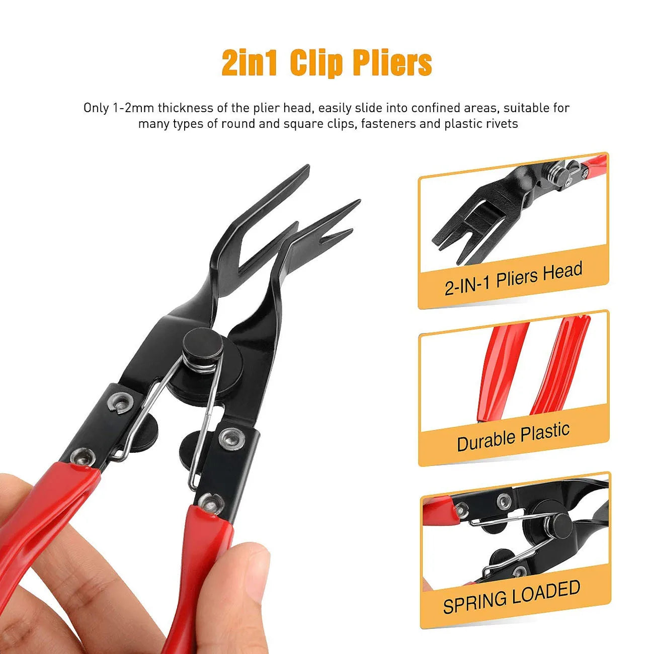 Car Clip Removal Pliers Tool Kit for Easy Automotive Repairs
