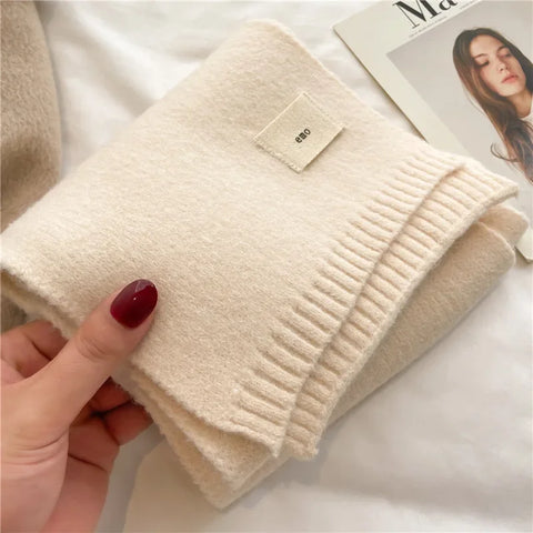 Korean Cashmere Scarf for Women