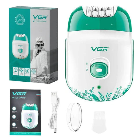 VGR Rechargeable Women Epilator for Smooth Skin