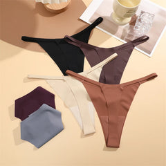 4Pcs Set Seamless Ultra-thin Underwear