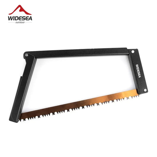 Outdoor Folding Saw - Portable 32cm Manganese Hacksaw Blade for Camping and Logging