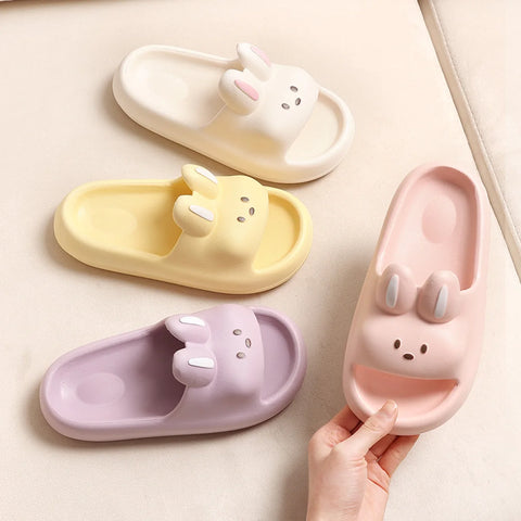 Cartoon Rabbit Children Slippers