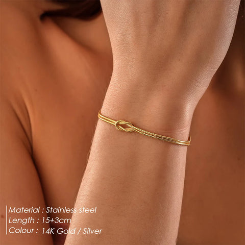eManco Fashion High Quality Stainless Steel Gold Plated Couple Bracelets