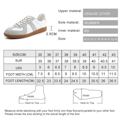 AIYUQI Dames Sneakers van Echt Leer 2025