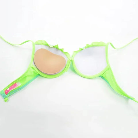 2023 Chest Pad Bikini Set - Push Up Padded Swimwear for Women