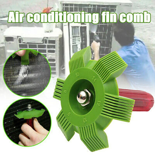Universal Radiator Fin Repair Comb - AC Cleaning Tool for Optimal Airflow