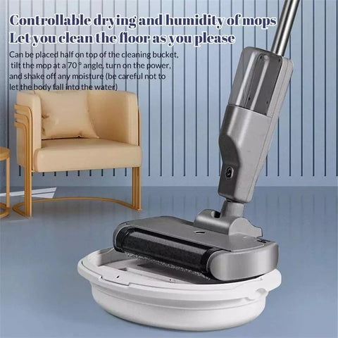 2 in 1 Cordless Electric Mop and Sweeper