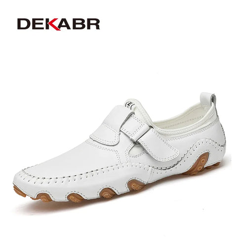 DEKABR Heren Loafers van Echt Leer