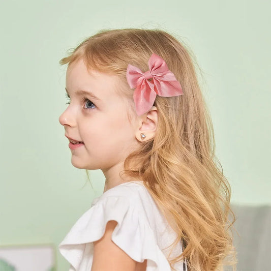 LOVEKIKI 2PCS Strik Meisjes Paardenstaart Haarspeld - Stijlvolle en Veelzijdige Haaraccessoires 