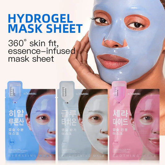 Hyaluronic Acid Ceramide Glutathione Facial Mask Capsules