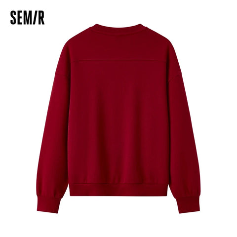 Semir Women’s Embroidered Sweatshirt - Fashionable Pullover