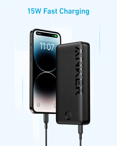 Anker 20000mAh Power Bank – 15W Dual-Port Charging