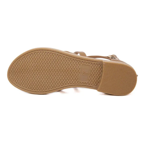 BEYARNE Zomer Dames Cross Tie Peep Toe Sandalen