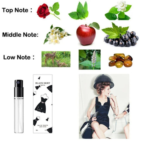 10Pcs/lot 3ml Brand Perfume for Men and Women - JEAN MISS Mini Deodorant Fragrance