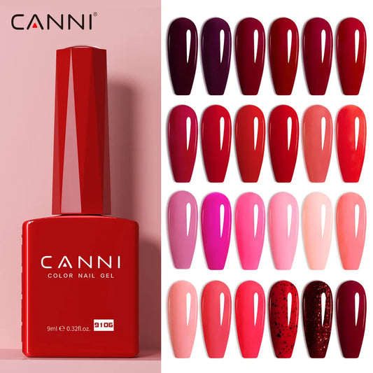 CANNI 9ml Hema Free Nail Gel Polish Kit – Ultimate Home Manicure
