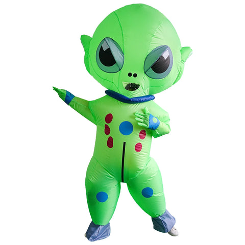 Alien opblaaspak voor volwassenen