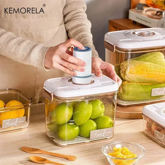 Food Vacuum Storage Box with Vacuum Pump – Large Capacity Fresh-Keeping Container