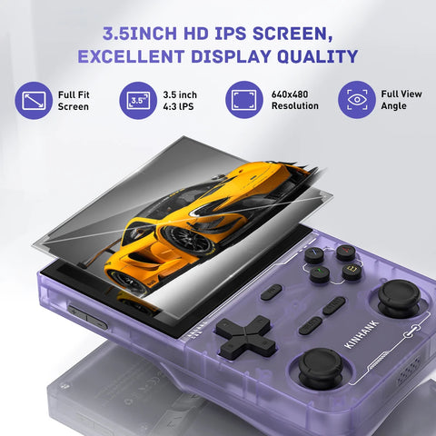 KINHANK Open Source K36 Retro Handheld Game Console