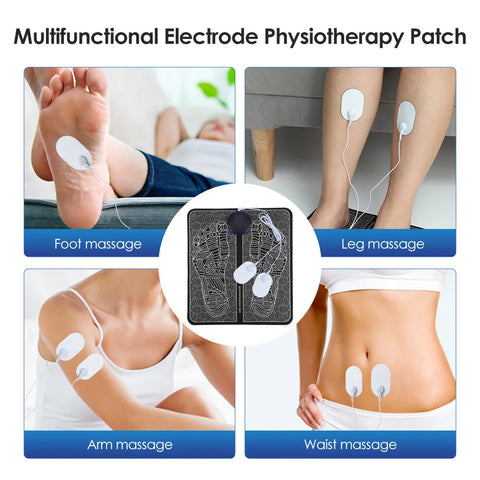 EMS Foot Massager Pad for Pain Relief and Enhanced Relaxation