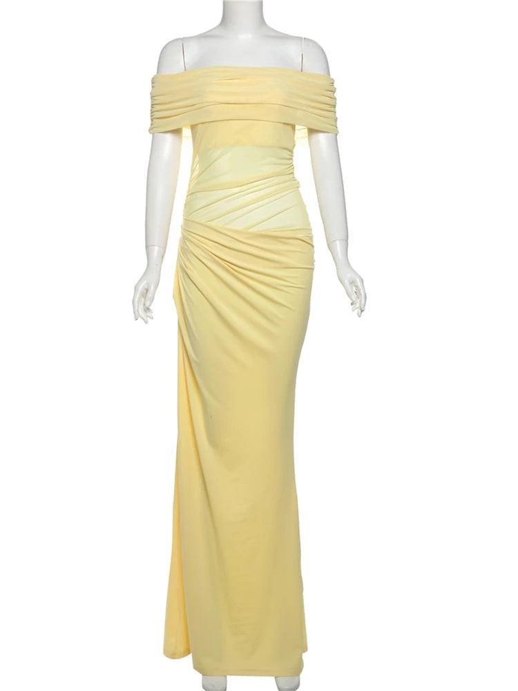 Weird Puss Ruched Irregular Dress - Elegant Women's Bodycon Outfit