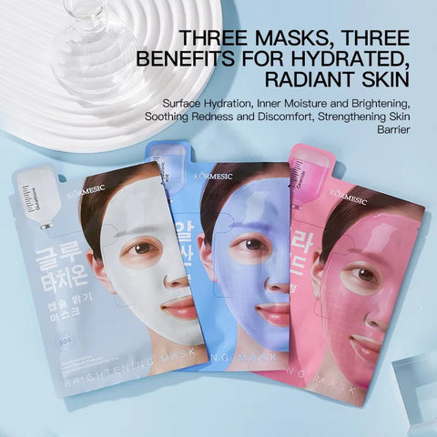 Hyaluronic Acid Ceramide Glutathione Facial Mask Capsules