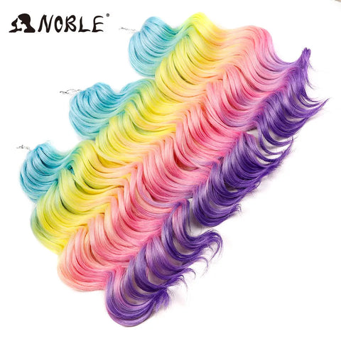 Noble Hair 16" Synthetic Twist Crochet Curly Hair Extensions