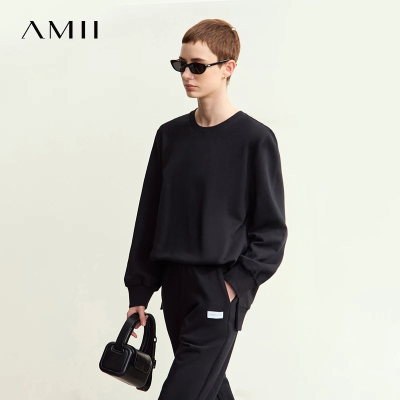 Amii Minimalism Hoodies for Women - Autumn 2025