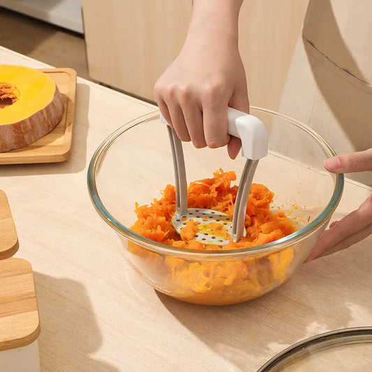 Manual Potato Masher - Durable Ricer with Non-Slip Handle