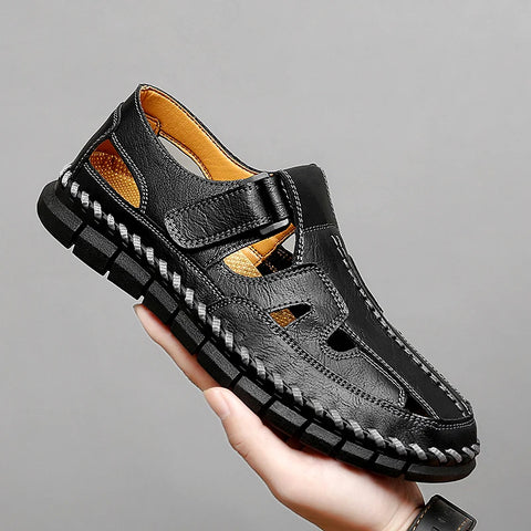 Handgefertigte Freizeitschuhe aus Leder für Herren