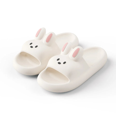Cute Rabbit Unisex Slippers - Cozy and Non-Slip