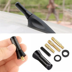 Carbon Fiber Short Stubby Mast Antenna for Mercedes-Benz - Enhanced Signal Car Accessory