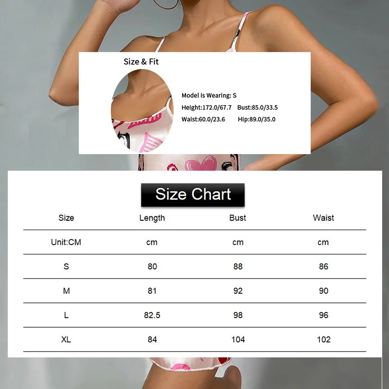Ladies Sexy Sling Nightgown