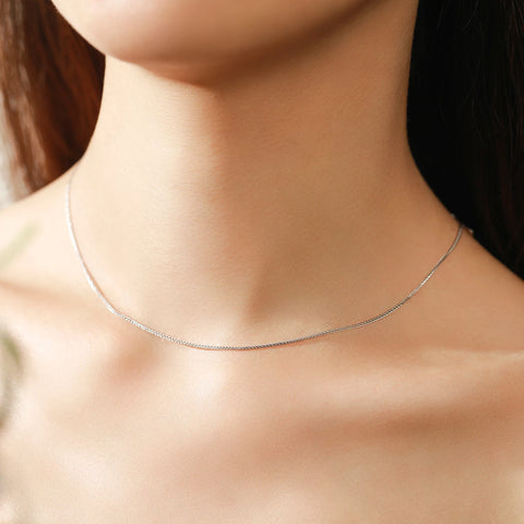 Modian 7 Style Classic Basic Chain Necklace