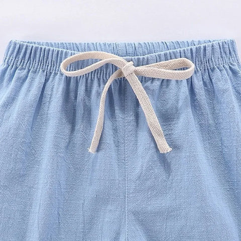 Lightweight Summer Kids Cotton Shorts