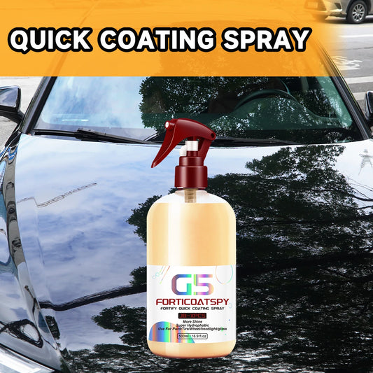 Car Ceramic Quick Coating Spray - Super Hydrophobic High Protection for a Shiny Finish