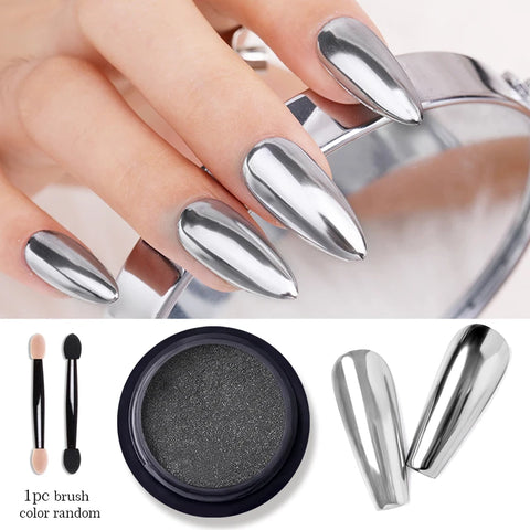 Superbright Metallic Glitter Powder for Nail Art