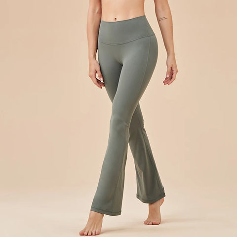 SOISOU Women's Bell-Bottom Yoga Leggings