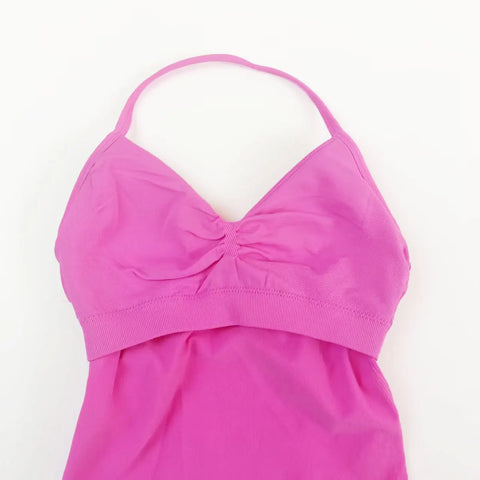 NCLAGEN Impact Longline Strappy Top Sports Yoga Vest