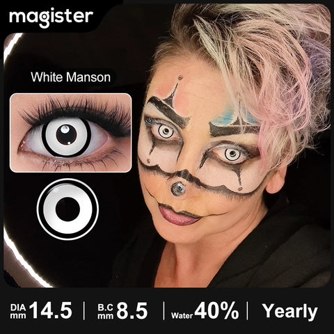 Manson Cosplay Color Contact Lenses