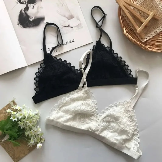 Summer Lace Tube Top Bralette for Women - Lightweight Transparent Lingerie