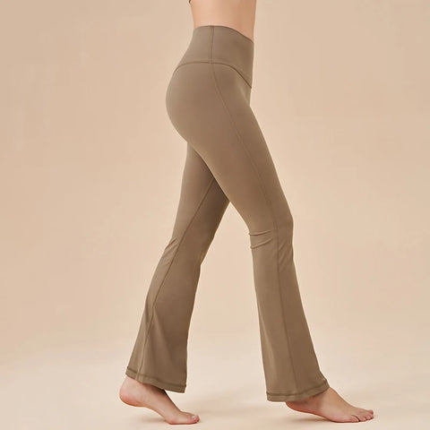 SOISOU Women's Bell-Bottom Yoga Leggings
