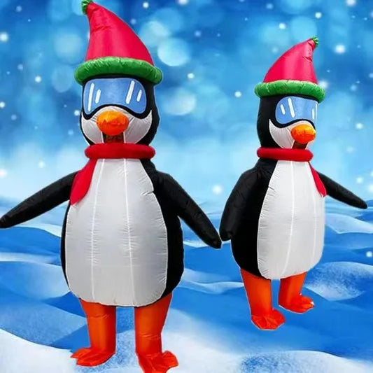 Inflatable Costume Penguin - Deluxe Adult Halloween Costume