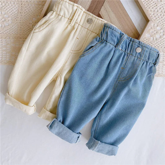 Kids High Waist Jeans for Boys & Girls
