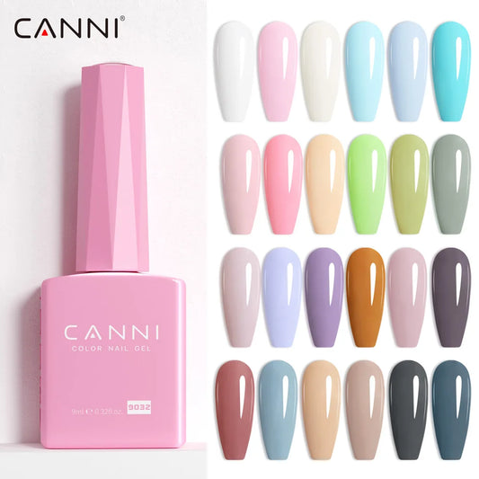 New Arrival CANNI CC2 HEMA FREE Color Nail Gel Polish 9ml