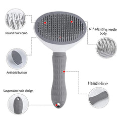 Special Combing Brush for Long-Haired Dogs