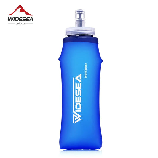 Widesea 600ml Soft Water Bottle - Portable Hydration Pack for Outdoor Sports