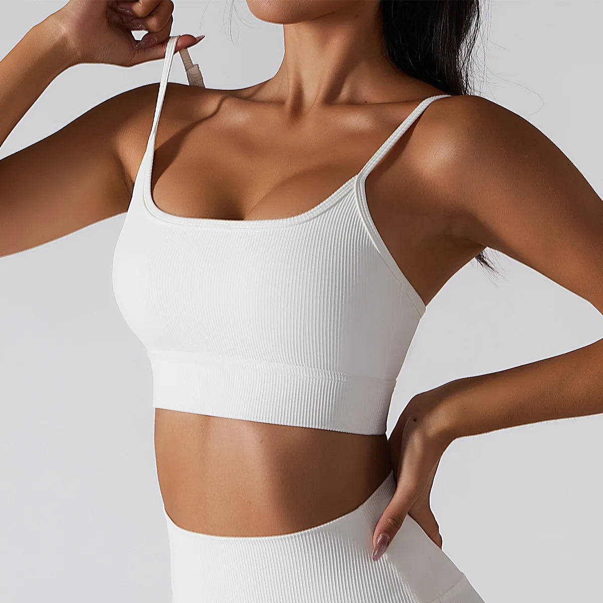 SOISOU New Yoga Bra Top for Women - Breathable Sports Bra
