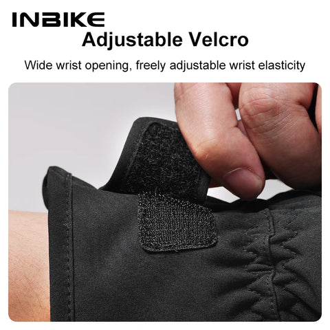 INBIKE Winterhandschoenen voor mannen en vrouwen - 3M Thinsulate Handschoenen voor koud weer, Touchscreen, Waterafstotend, Winddichte Rijhandschoenen